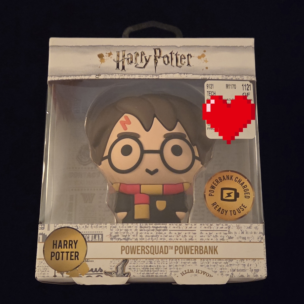 Harry Potter PowerSquad Powerbank - Black and Red